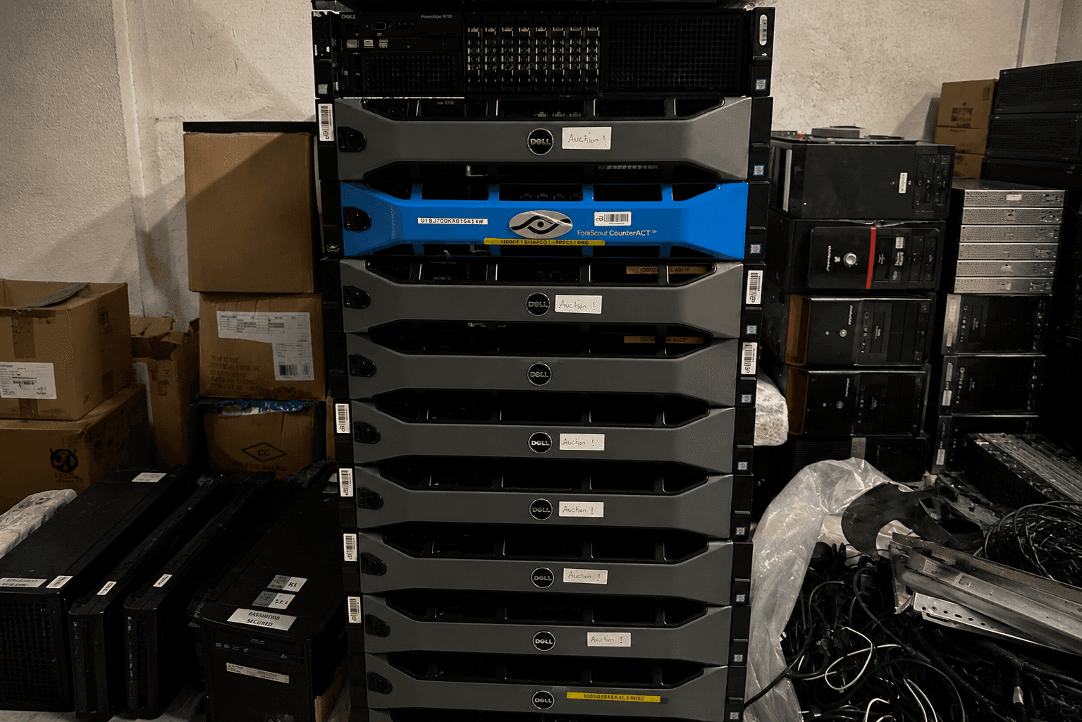 Terima server rack bekas